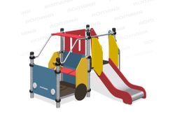 Машинка с горкой Romana 111.09.00