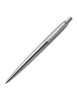 Ручка шариковая PARKER "Jotter Core Stainless Steel CT", синяя, с блокнотом, 2061287