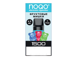 Картридж NOQO Basic Pod Фруктовые Мишки Затяжек 1500