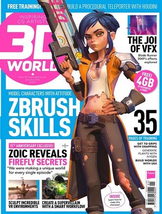3D WORLD Magazine August 2018 Иностранные журналы о дизайне, Intpressshop