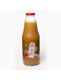 Cок персик 1 л премиум