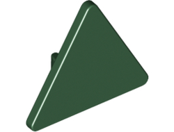 Road Sign 2 x 2 Triangle with Clip, Dark Green (892 / 6133668)