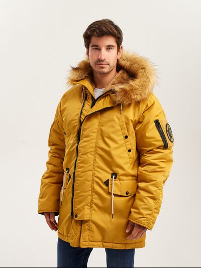 Куртка N3B COMPASS YELLOW/BLACK