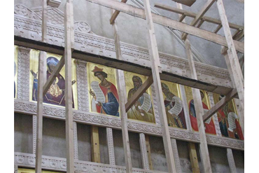 59. фрагменты  пророческого ряда главного иконостаса
