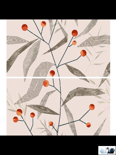 Декор Creto Панно Seventies Bell 60х60 см для стен у Marysя