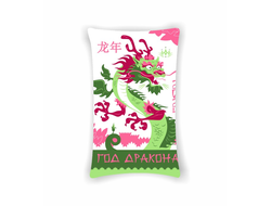 Подушка вертикальная год Дракона №14