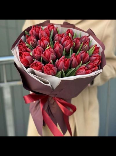 Букет "Симфония тюльпанов"
