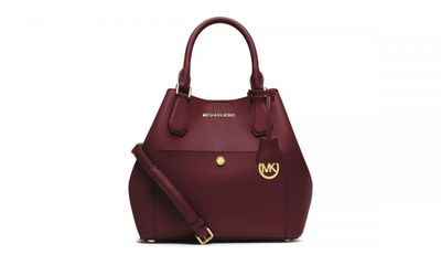 Сумка Майкл Корс Гринвич бордовая