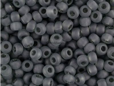 БИСЕР PRECIOSA 10/0 - 50г - 40010 ПРОЗРАЧНЫЙ МАТОВЫЙ СЕРЫЙ
