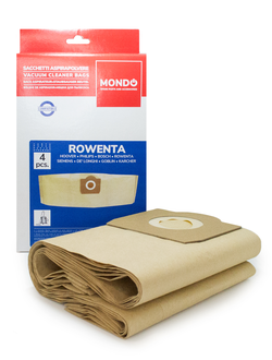 Мешки для пылесоса Bosch / Siemens / Rowenta / Karcher, 4 шт, бумажные