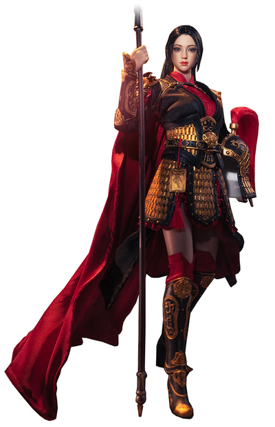 Китайская воительница Мулан (в черном) - КОЛЛЕКЦИОННАЯ ФИГУРКА 1/6 MULAN - Black (PL2023-204A) - TBLeague