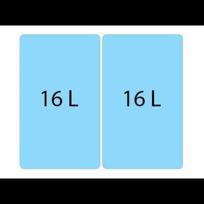 Система сортировки мусора ALBIO 30 2X16 L