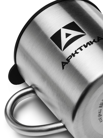 Термокружка АРКТИКА 801-300/350 невакуумная с ручкой (300/350 мл)