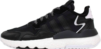 Adidas Originals Nite Jogger Black (Черные с белым)