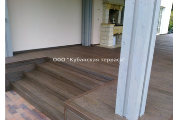 Терраса из ДПК Bruggan