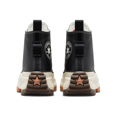 Converse Run Star Hike High Top зимние черные высокие