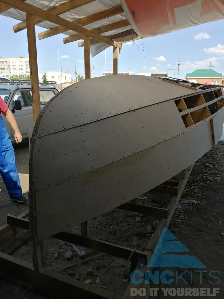 Постройка катера Краб-620 Фото 27