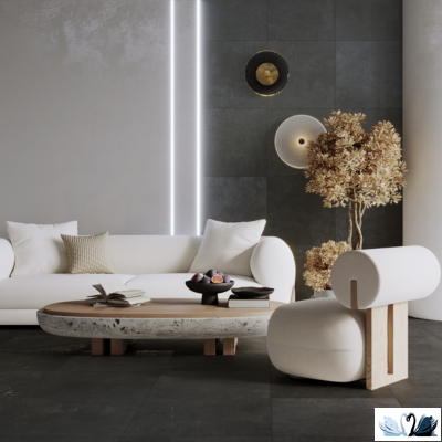 Керамогранит Laparet Techno Grafito Кarving MR 59,5 х 59,5 см графитовый матовый карвинг