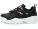 Кроссовки FILA FAST CHARGE Черно-белые женские (36-41)