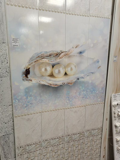 НОВИНКА! 9496 Сюзанна Жемчуг Панель ПВХ фотопечать 0,25*2,7м  (продажа кратно 4-м)