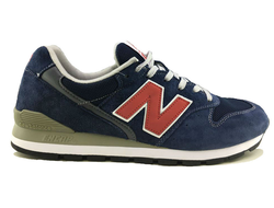 New Balance 996 Синие с белым, красным сетка (41-45) Арт. 017М