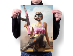 Плакат PlayerUnknown’s Battlegrounds, PUBG, ПУБГ №1