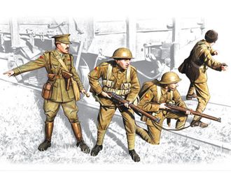 Сборная модель: (ICM 35301) Британская пехота (1917-1918)