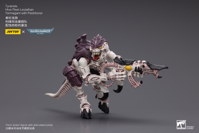 Тиранид-термагант (Warhammer 40k) - КОЛЛЕКЦИОННАЯ ФИГУРКА 1/18 Tyranids Hive Fleet Leviathan Termagant with Fleshborer (JT7035) - JOYTOY