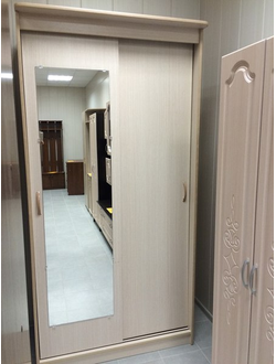 Шкаф купе 2-х дверный "Клён-2" 1,1 м (Бр)