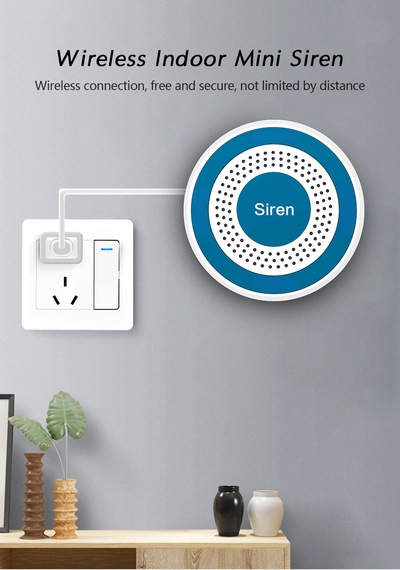 Беспроводная сирена 85 дБ GauTone PE519
