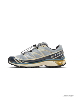 Salomon XT-6 Grey/Blue Мужские (41-45)