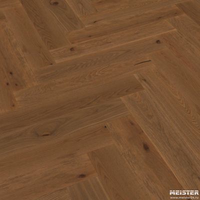 Паркетная доска PS 500 Meister Дуб витал Приглушенный 8813