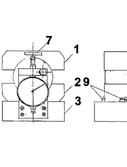 Прибор для определения сдвигоустойчивости асфальтобетона ПМ