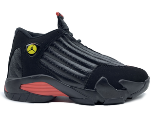 Jordan 14 flight 3 nere e oro sale