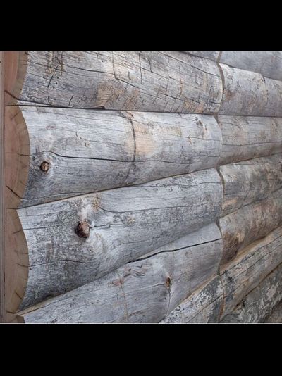 Полубревно КЕЛО Карельская сухостойная сосна 18 см