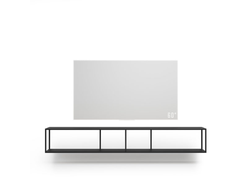 Тумба TV stand 200 lite black черный дуб матовый лак подвесной