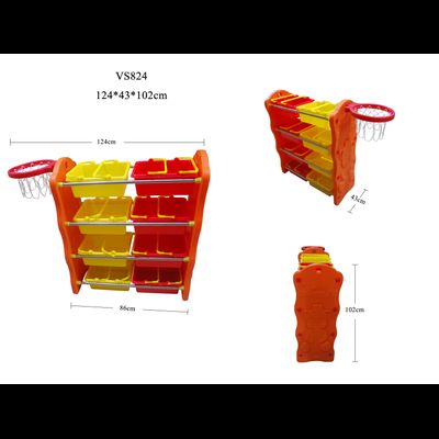 Баскетбольный щит с полками для вещей FAMILY