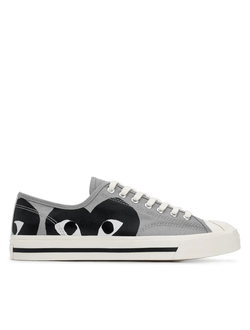 КЕДЫ CONVERSE PLAY COMME DES GARCONS черные фото