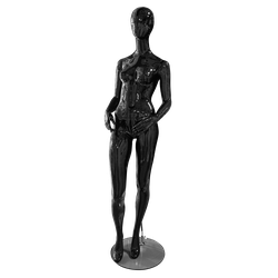 Пластиковый манекен с удлинённой шеей для утончённого вида