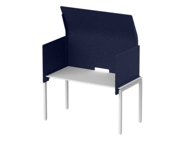 Кабина с высоким экраном-парусом