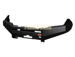 Передний силовой бампер серии Туризм на Nissan Navara III (D40 STX) 2010-2015 (02.049.01)