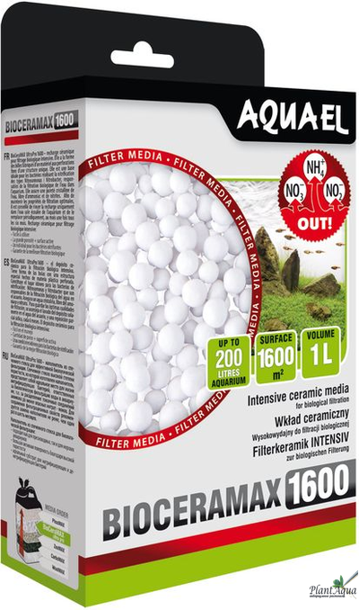 Керамические шарики AQUAEL BioCeraMax UltraPro1600, 1000 мл