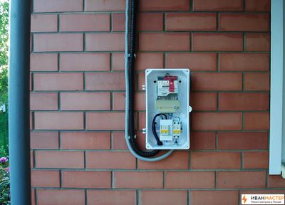 Установка счетчика электроэнергии в частном доме и даче ИВАНМАСТЕР