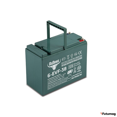 Тяговый аккумулятор RuTrike 6-EVF-38 (12V38A/H C3)