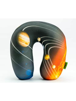 Дорожная подушка-подголовник антистресс "Орбиты"
