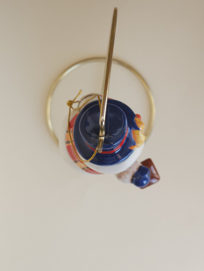 Снеговик с фонариком