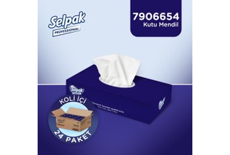 Selpak Tissue  სელპაკის ხელსახოცი კოლოფში 50, 70, 100 ცალიანი
