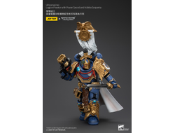 Претор Ультрамарин с силовым мечом (Warhammer Horus Heresy) - КОЛЛЕКЦИОННАЯ ФИГУРКА 1/18  Ultramarines Legion Praetor with Power Sword and Volkite Serpenta (JT00126) - JOYTOY