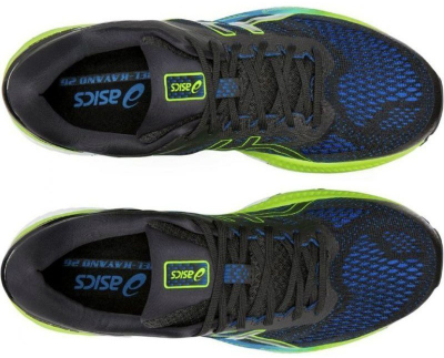Asics Gel Kayano 26 Черные с зеленым