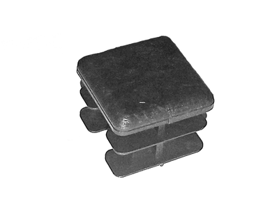 профильная заглушка 20х20